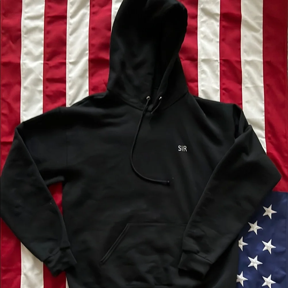 SIR Black Hoodie - Picture 1 of 8